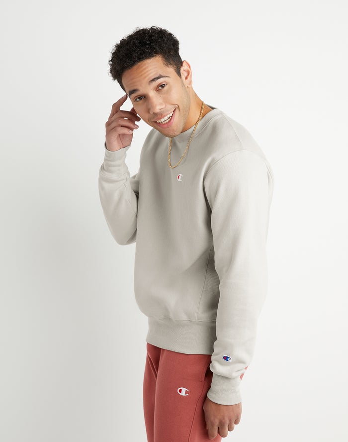 Grey champion sweatshirt on sale mens